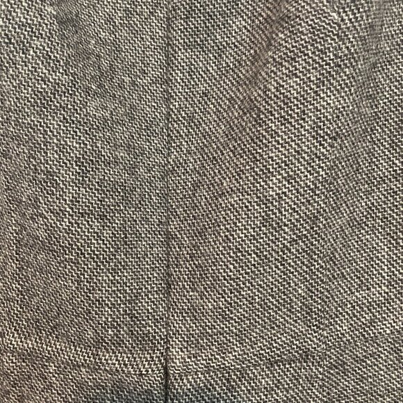 Max Mara Grey Hand-Sewn Sleeveless Wool Midi Dress Size 10 - Picture 5 of 8